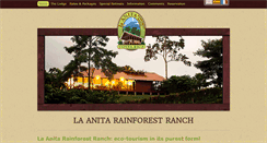 Desktop Screenshot of laanitarainforestranch.com